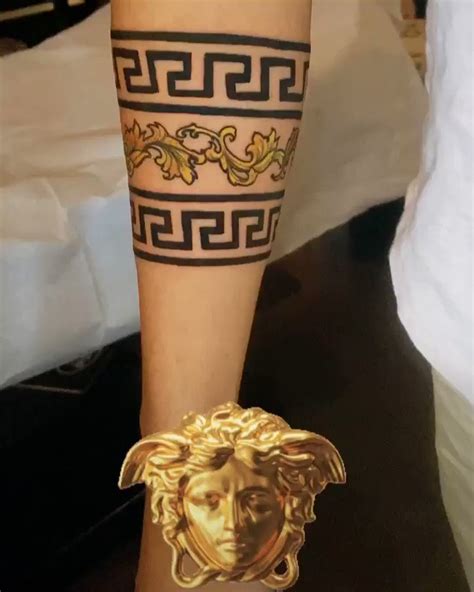 versace tattoo band